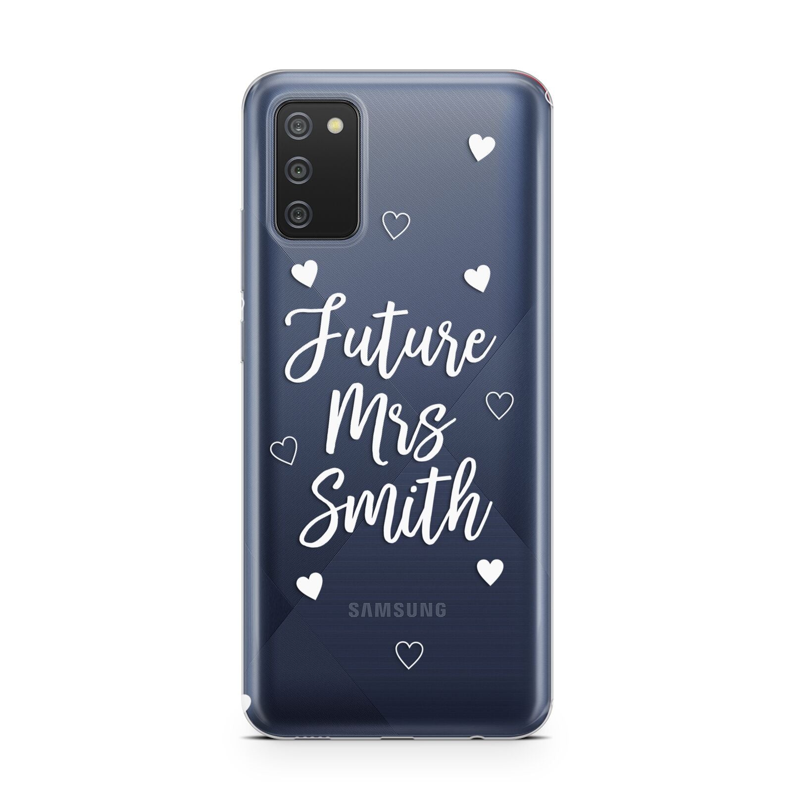 Personalised Future Mrs Samsung A02s Case