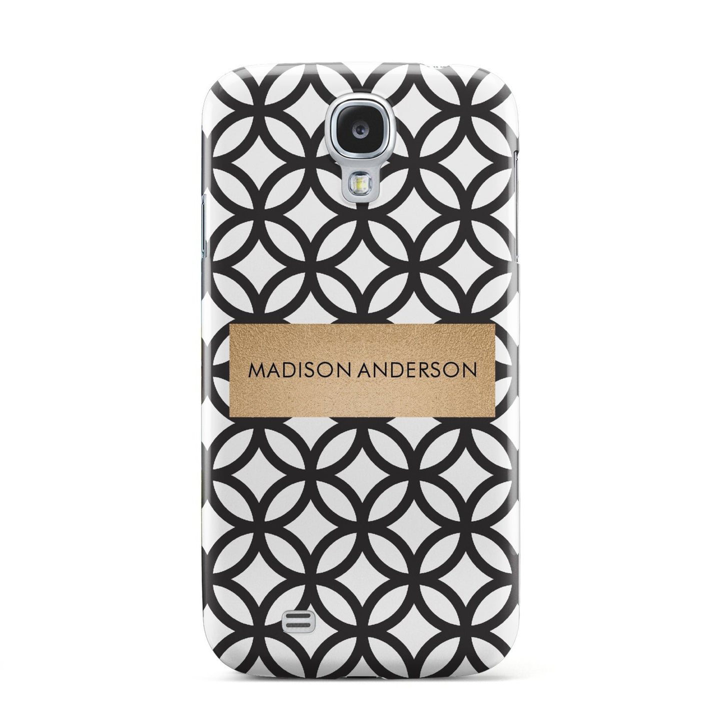 Personalised Geometric Name Or Initials Custom Samsung Galaxy S4 Case