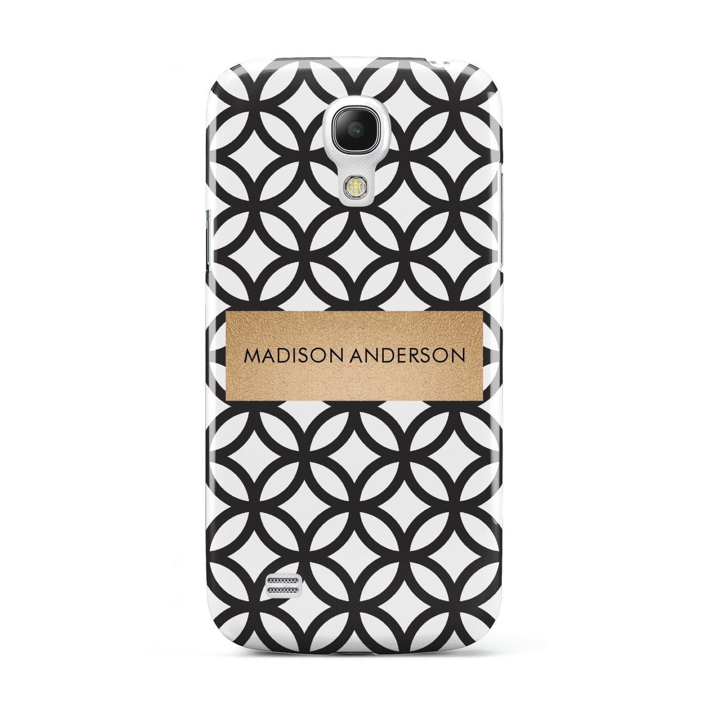 Personalised Geometric Name Or Initials Custom Samsung Galaxy S4 Mini Case