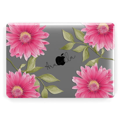 Personalised Gerbera Daisy Apple MacBook Case