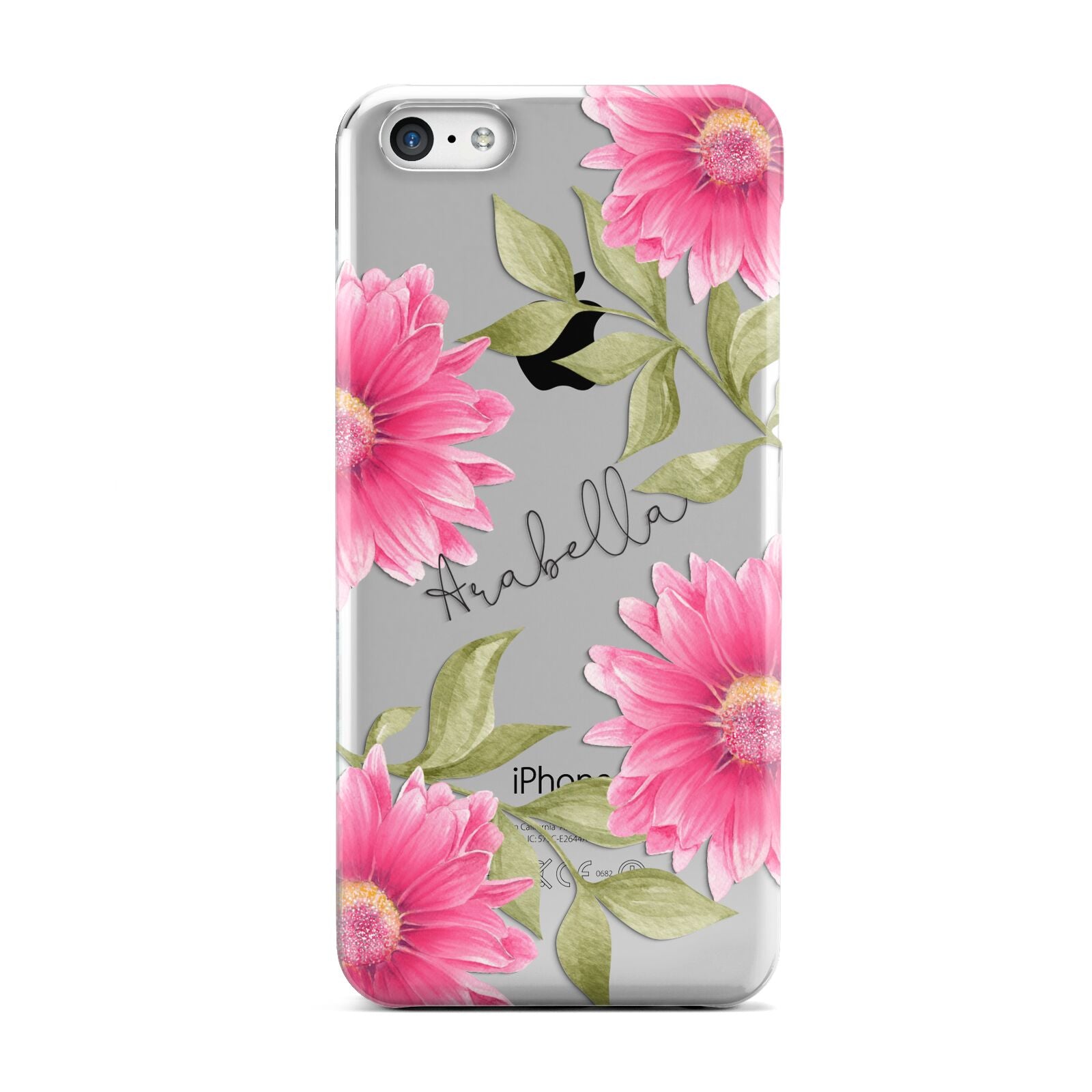 Personalised Gerbera Daisy Apple iPhone 5c Case