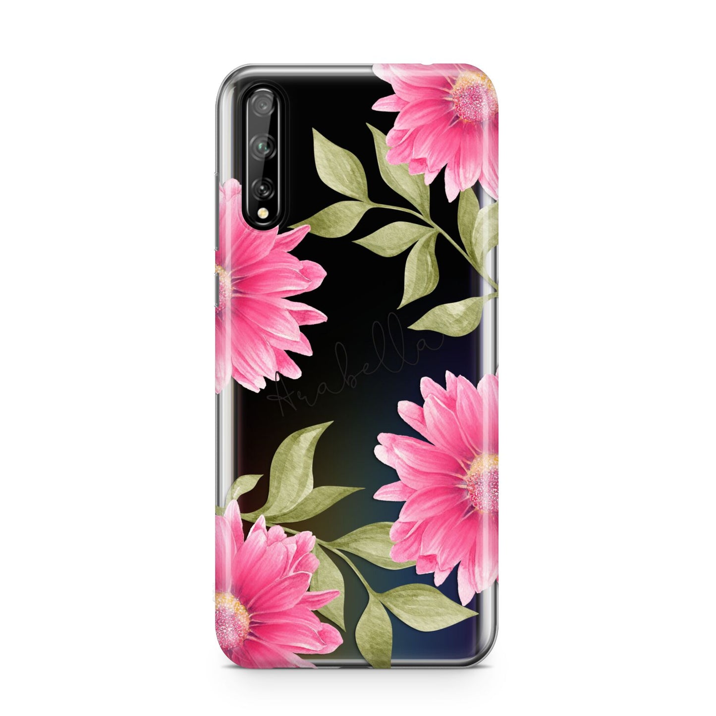 Personalised Gerbera Daisy Huawei Enjoy 10s Phone Case