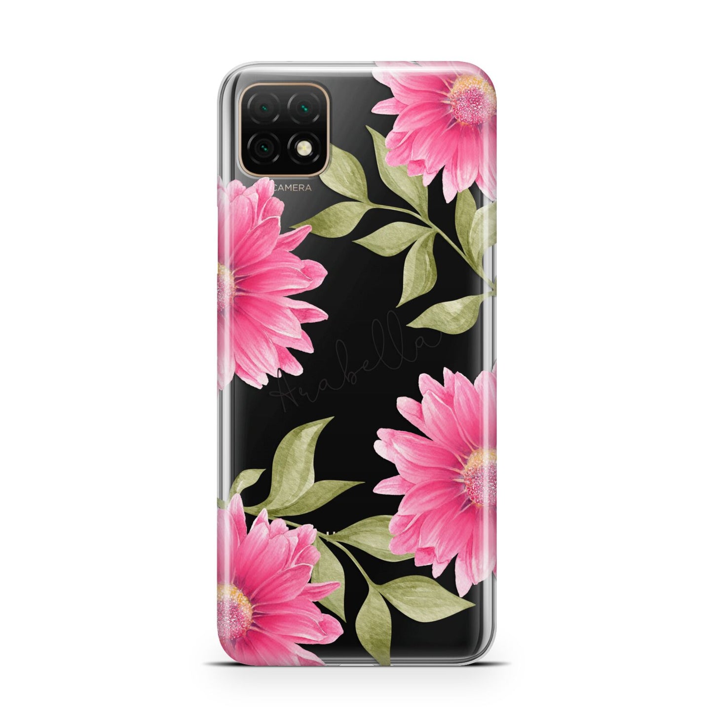 Personalised Gerbera Daisy Huawei Enjoy 20 Phone Case