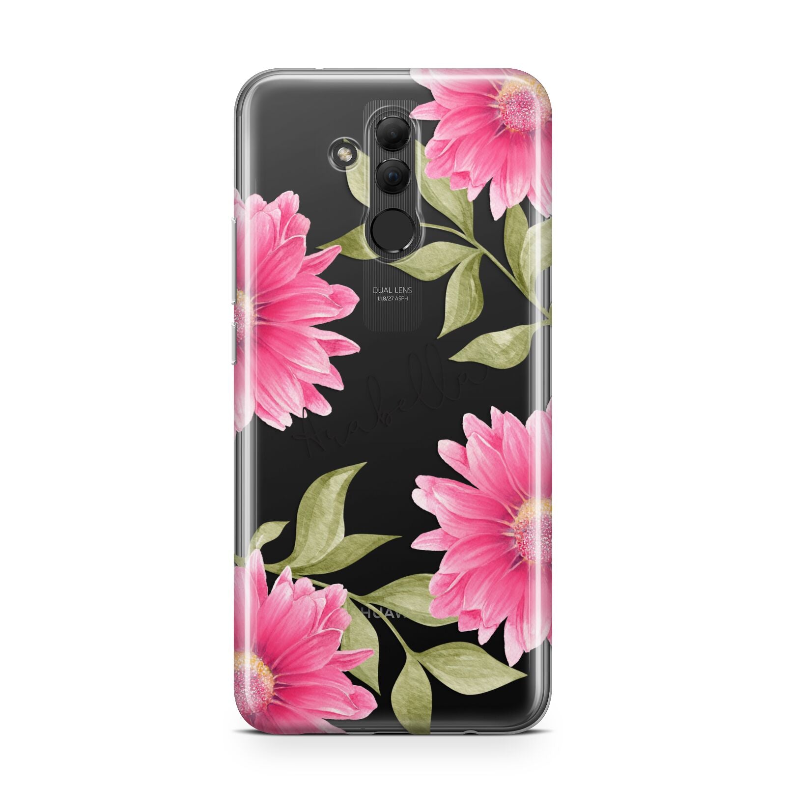 Personalised Gerbera Daisy Huawei Mate 20 Lite