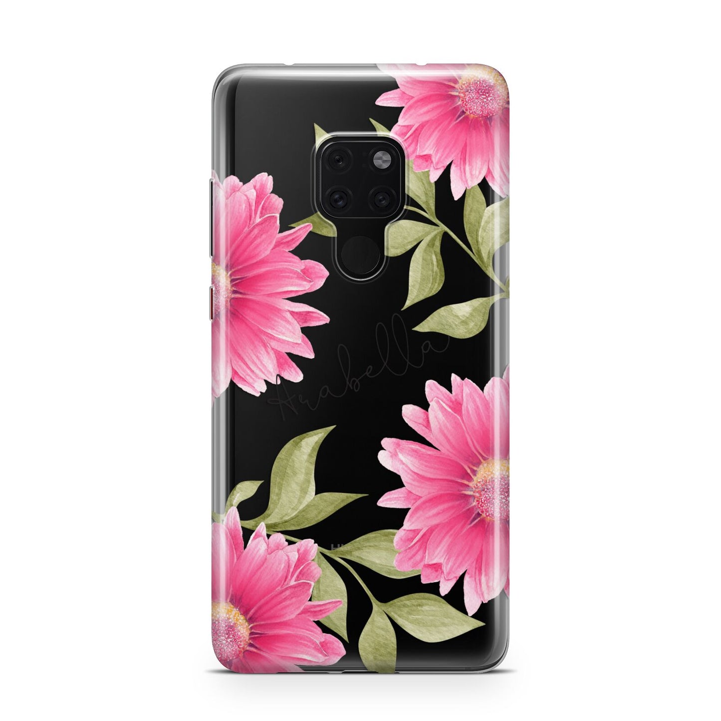 Personalised Gerbera Daisy Huawei Mate 20 Phone Case