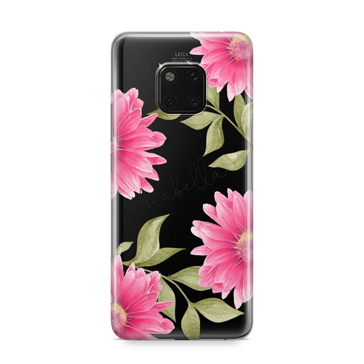 Personalised Gerbera Daisy Huawei Mate 20 Pro Phone Case