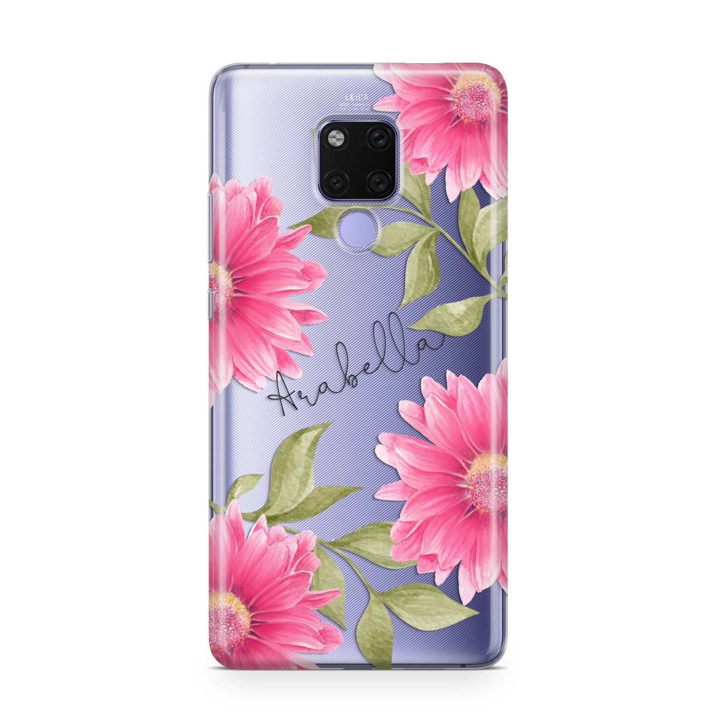 Personalised Gerbera Daisy Huawei Mate 20X Phone Case