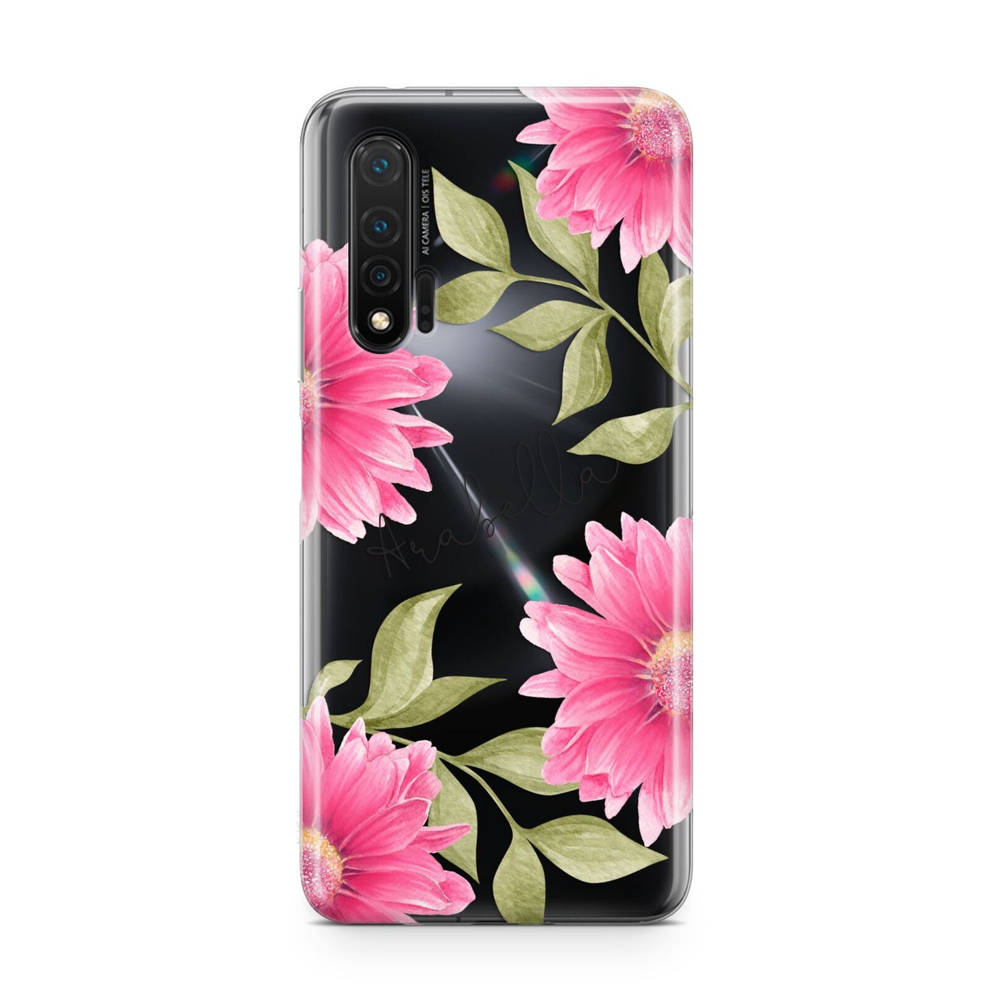 Personalised Gerbera Daisy Huawei Nova 6 Phone Case