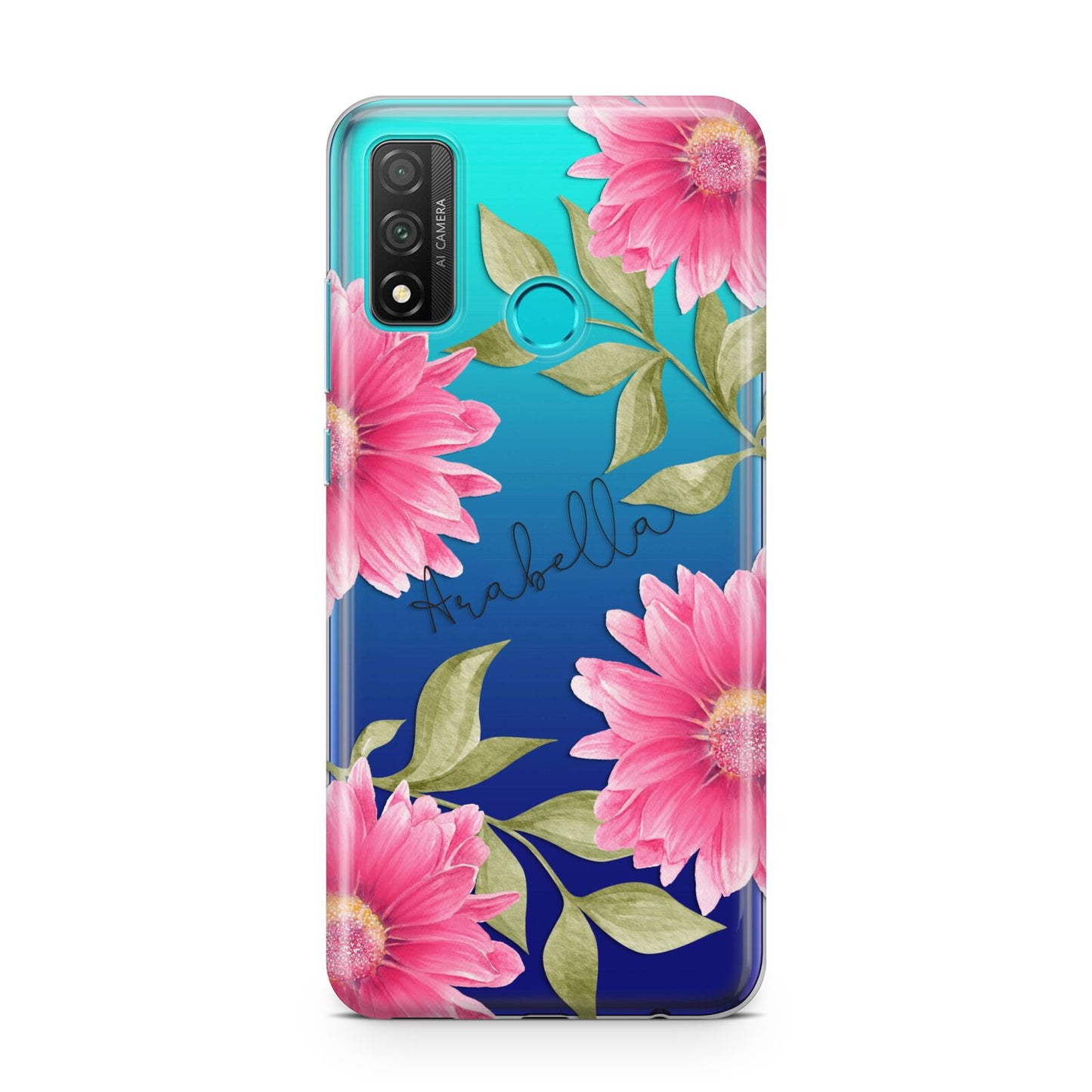 Personalised Gerbera Daisy Huawei P Smart 2020