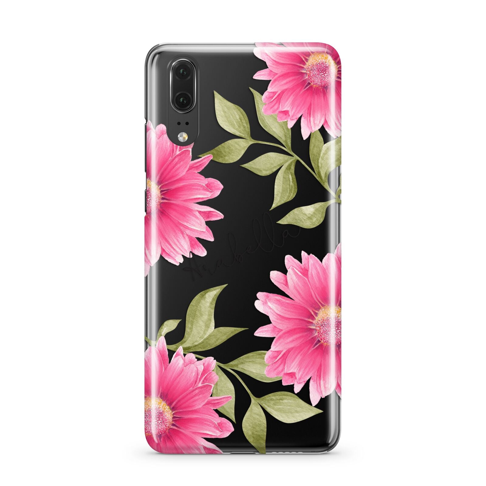 Personalised Gerbera Daisy Huawei P20 Phone Case