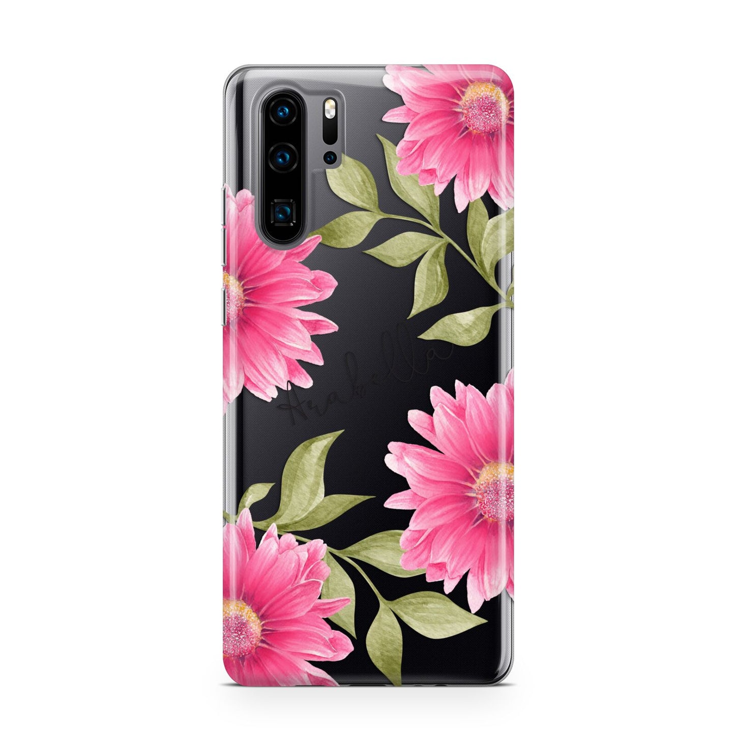 Personalised Gerbera Daisy Huawei P30 Pro Phone Case