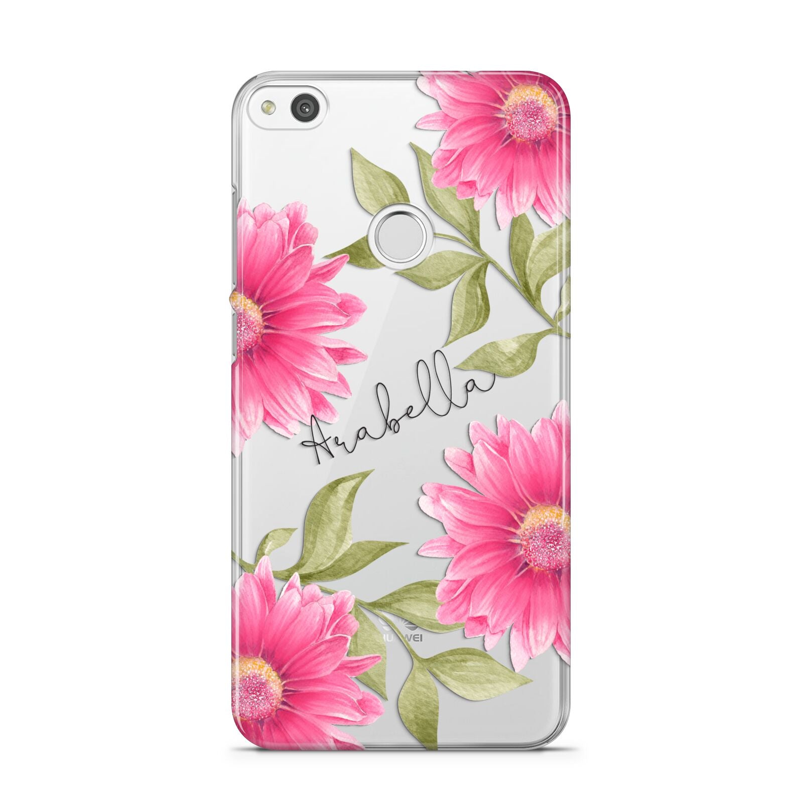 Personalised Gerbera Daisy Huawei P8 Lite Case