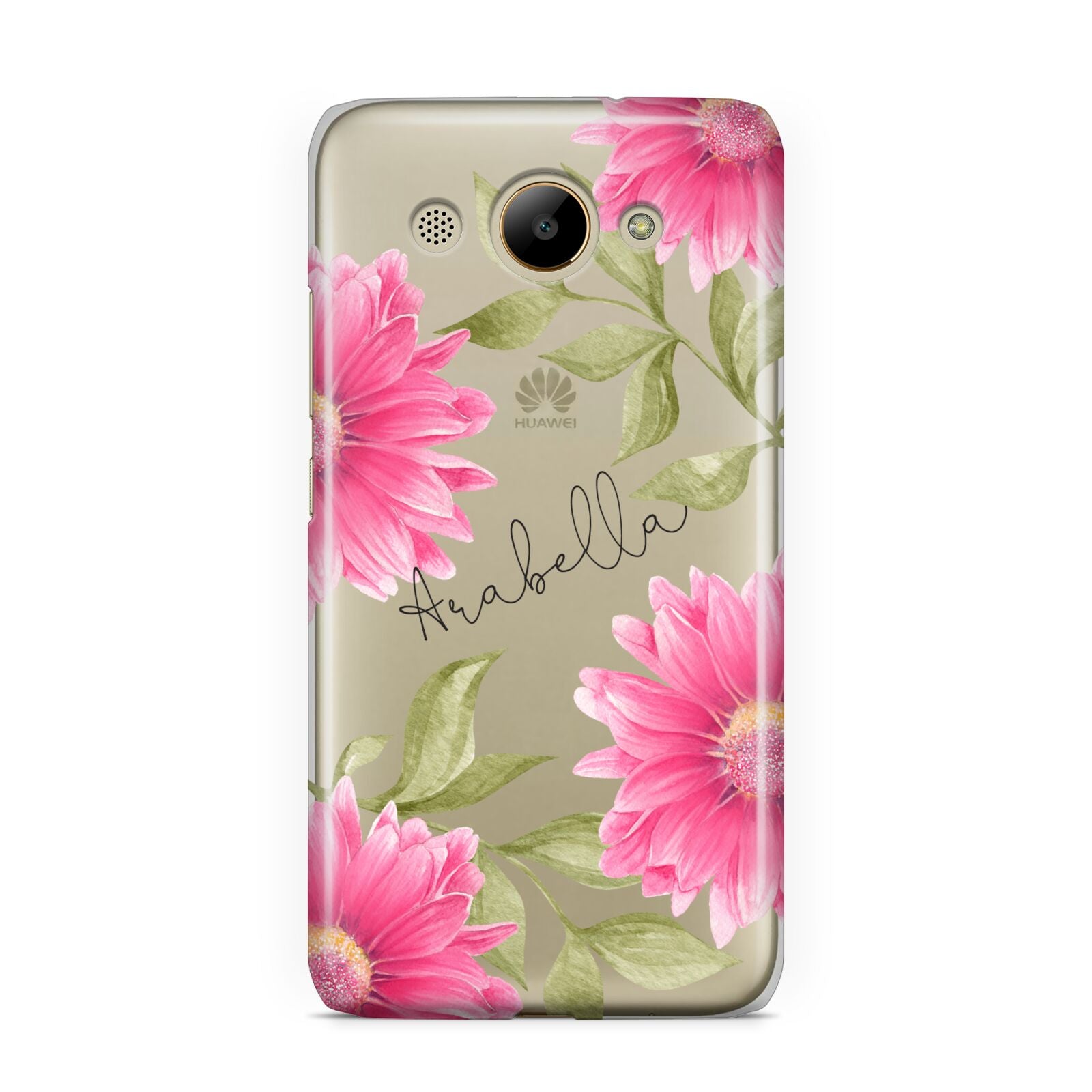 Personalised Gerbera Daisy Huawei Y3 2017