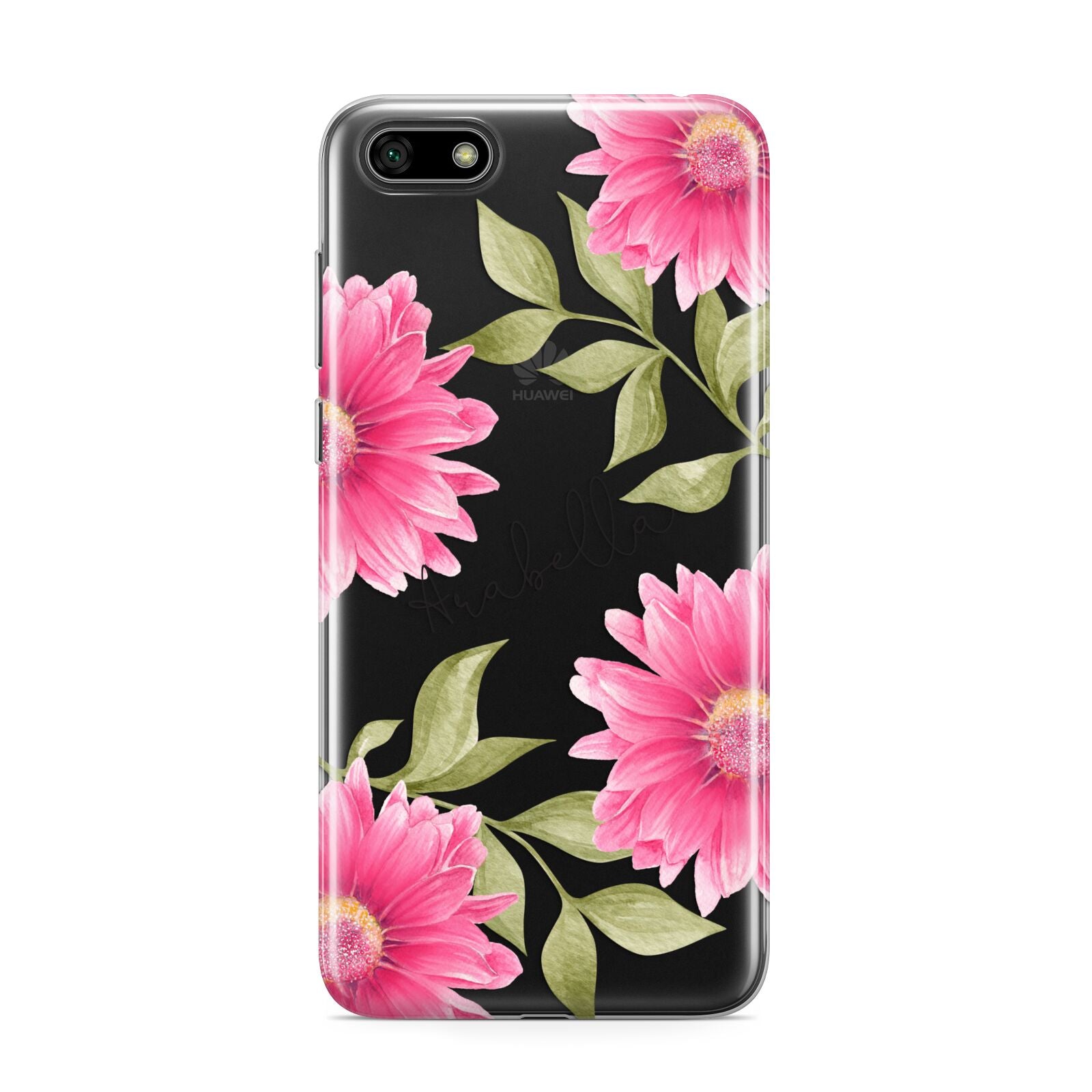 Personalised Gerbera Daisy Huawei Y5 Prime 2018 Phone Case