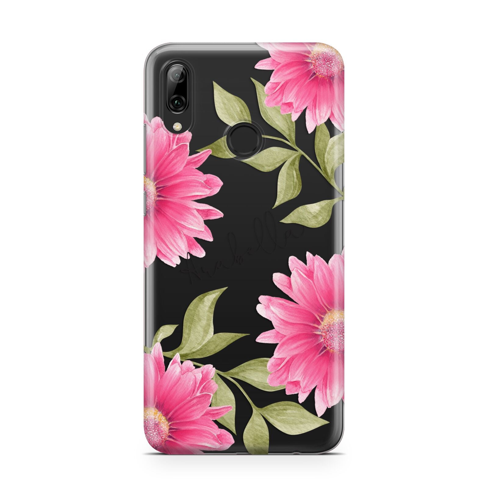 Personalised Gerbera Daisy Huawei Y7 2019