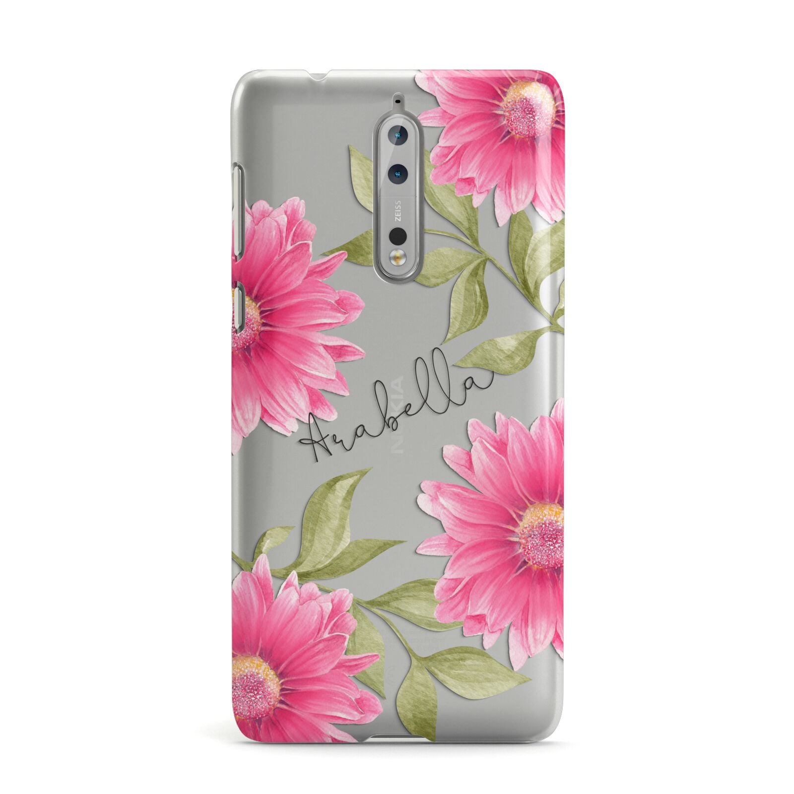 Personalised Gerbera Daisy Nokia Case