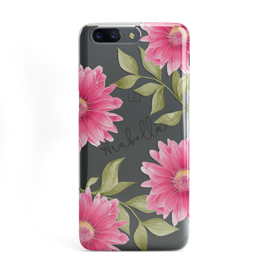 Personalised Gerbera Daisy OnePlus Case