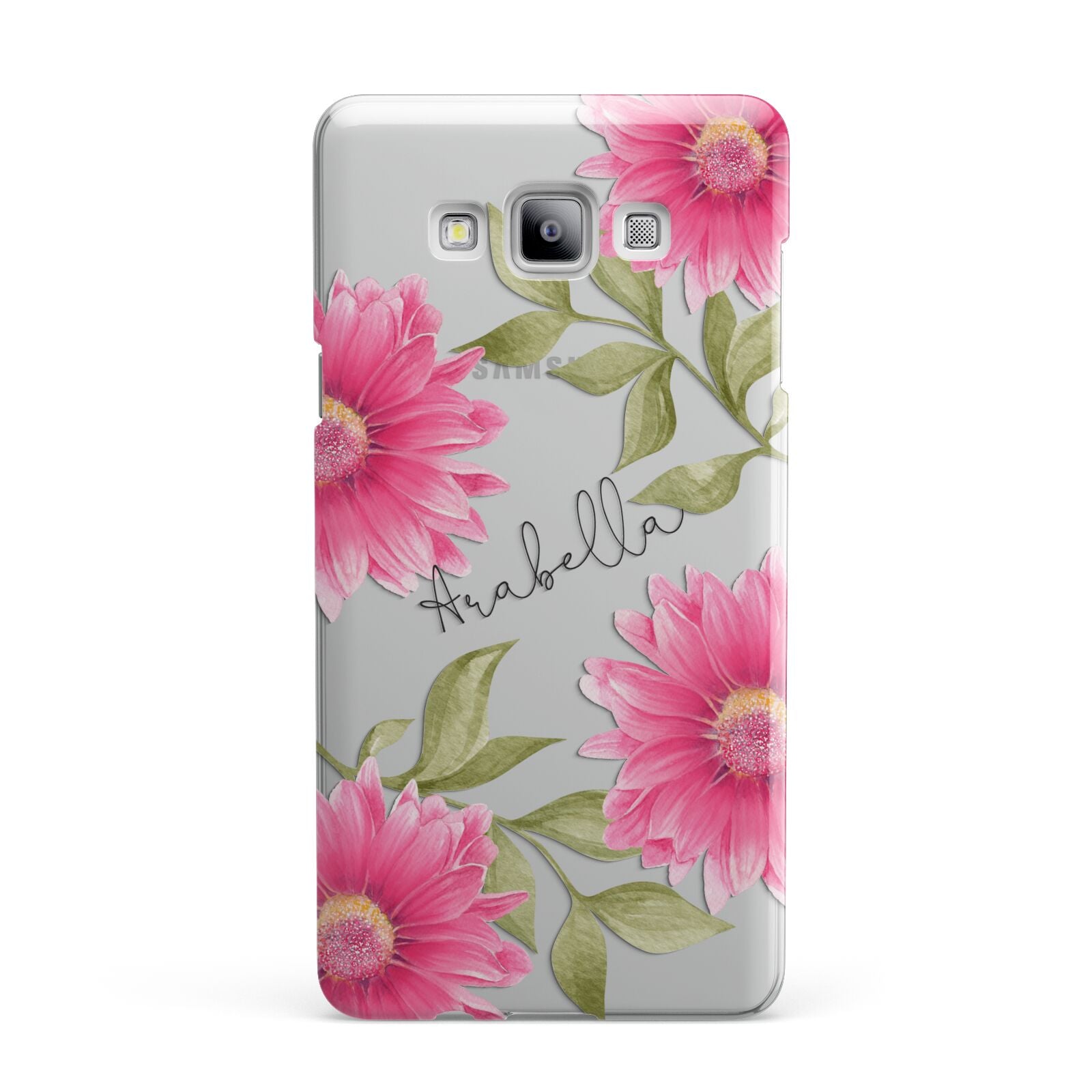 Personalised Gerbera Daisy Samsung Galaxy A7 2015 Case