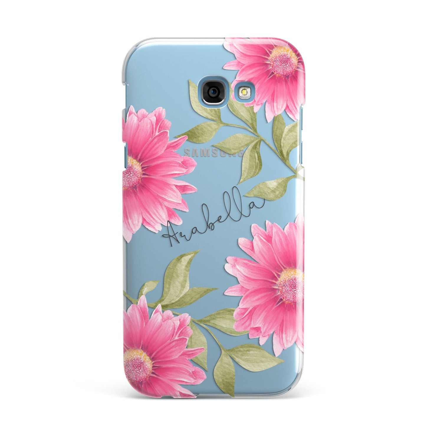 Personalised Gerbera Daisy Samsung Galaxy A7 2017 Case