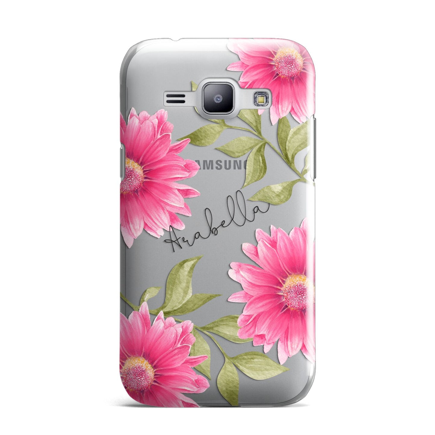 Personalised Gerbera Daisy Samsung Galaxy J1 2015 Case