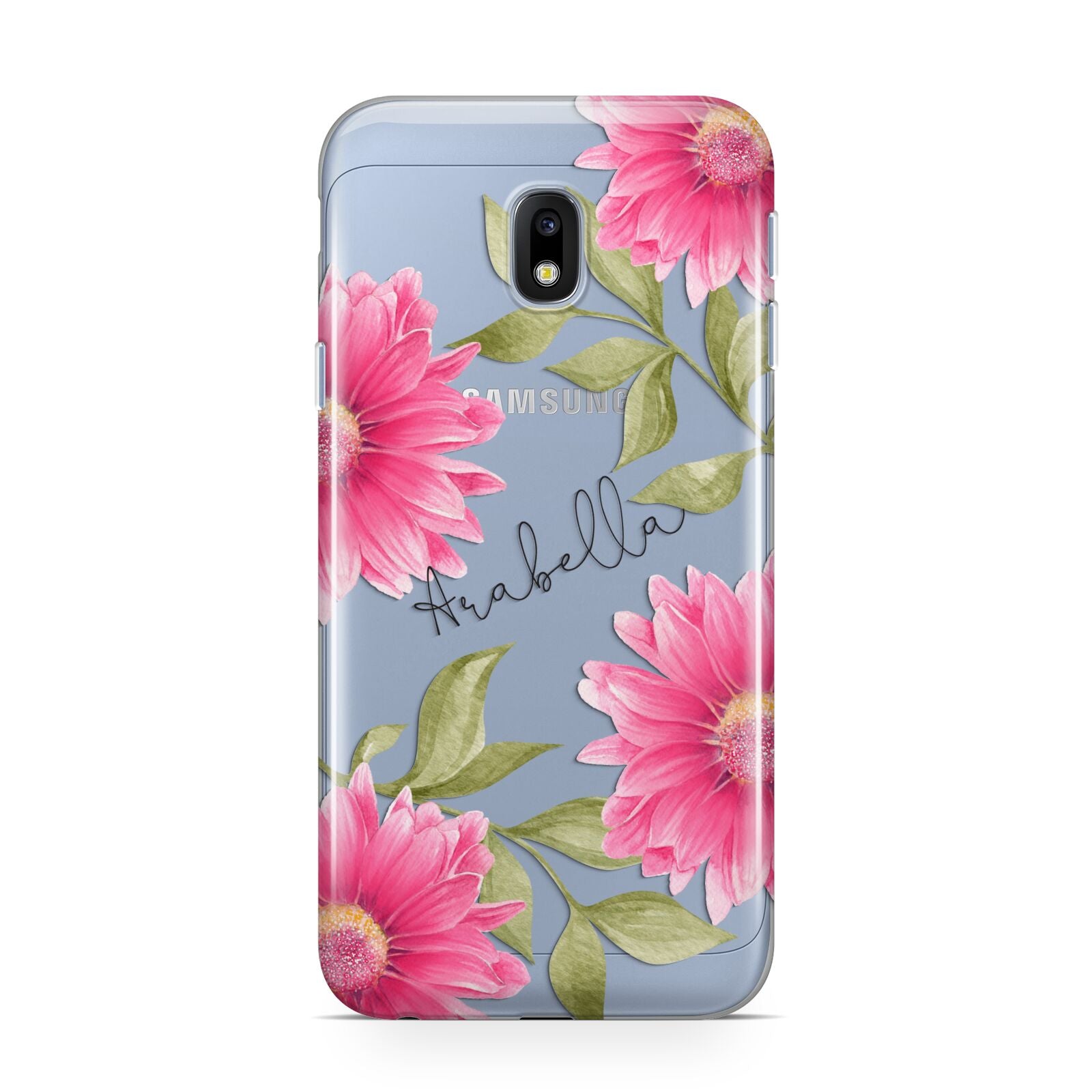 Personalised Gerbera Daisy Samsung Galaxy J3 2017 Case