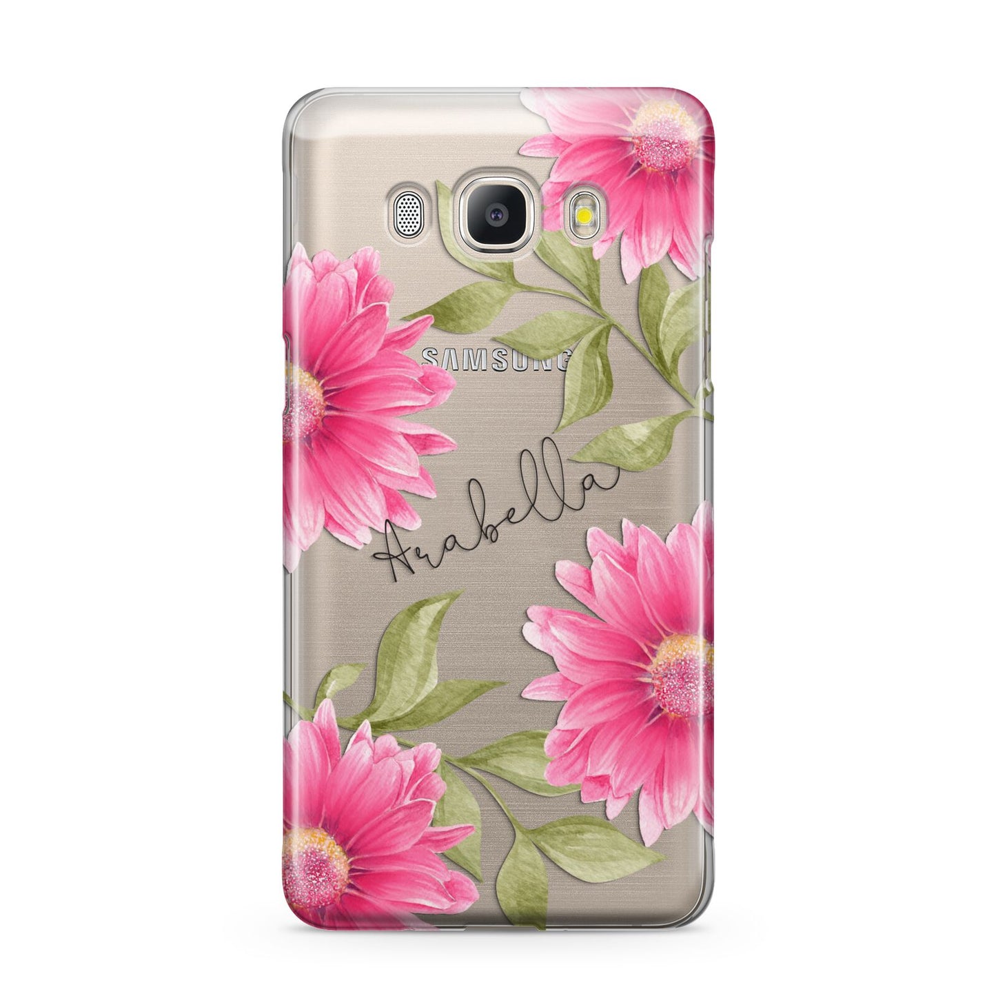 Personalised Gerbera Daisy Samsung Galaxy J5 2016 Case