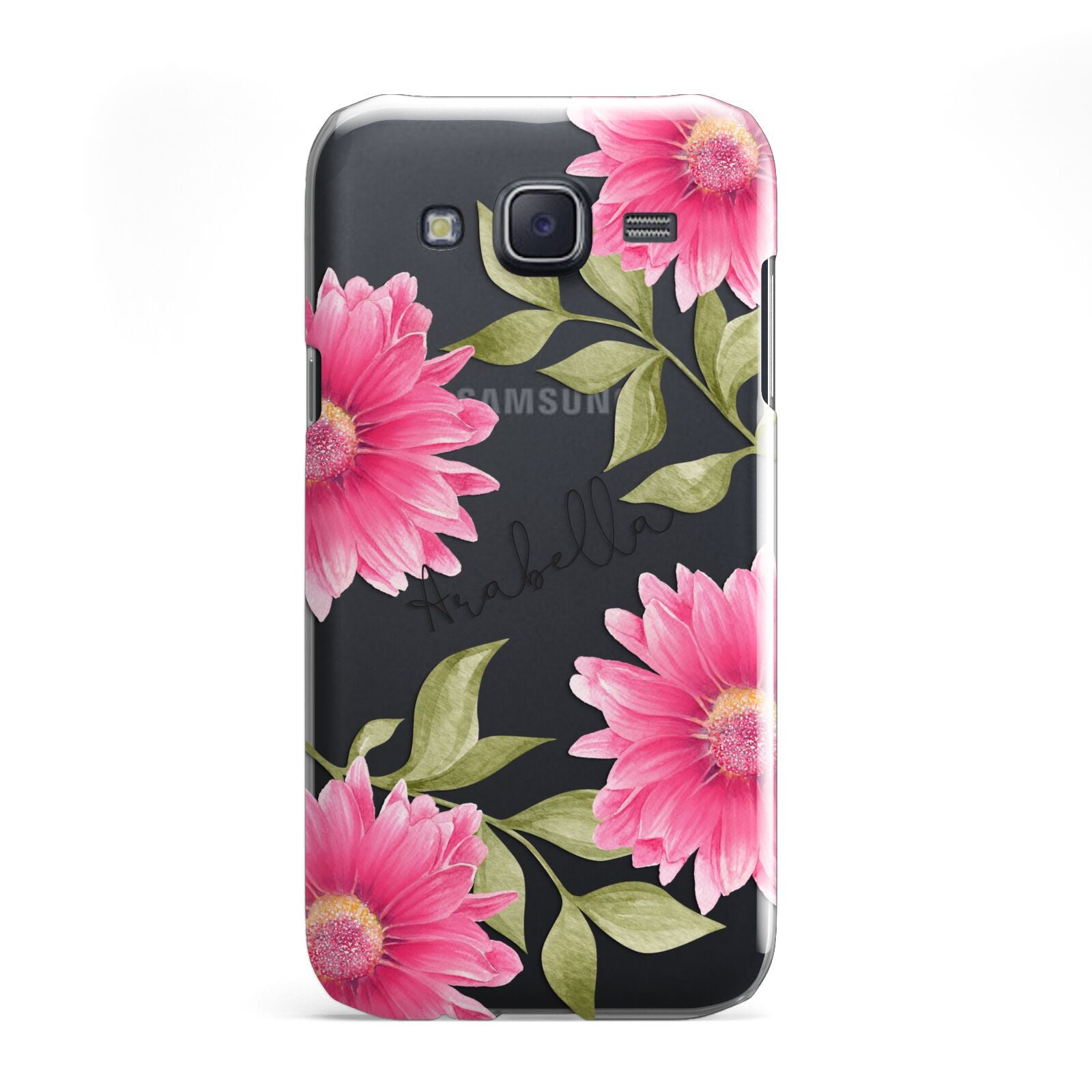 Personalised Gerbera Daisy Samsung Galaxy J5 Case