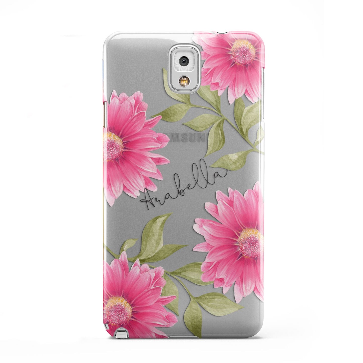 Personalised Gerbera Daisy Samsung Galaxy Note 3 Case