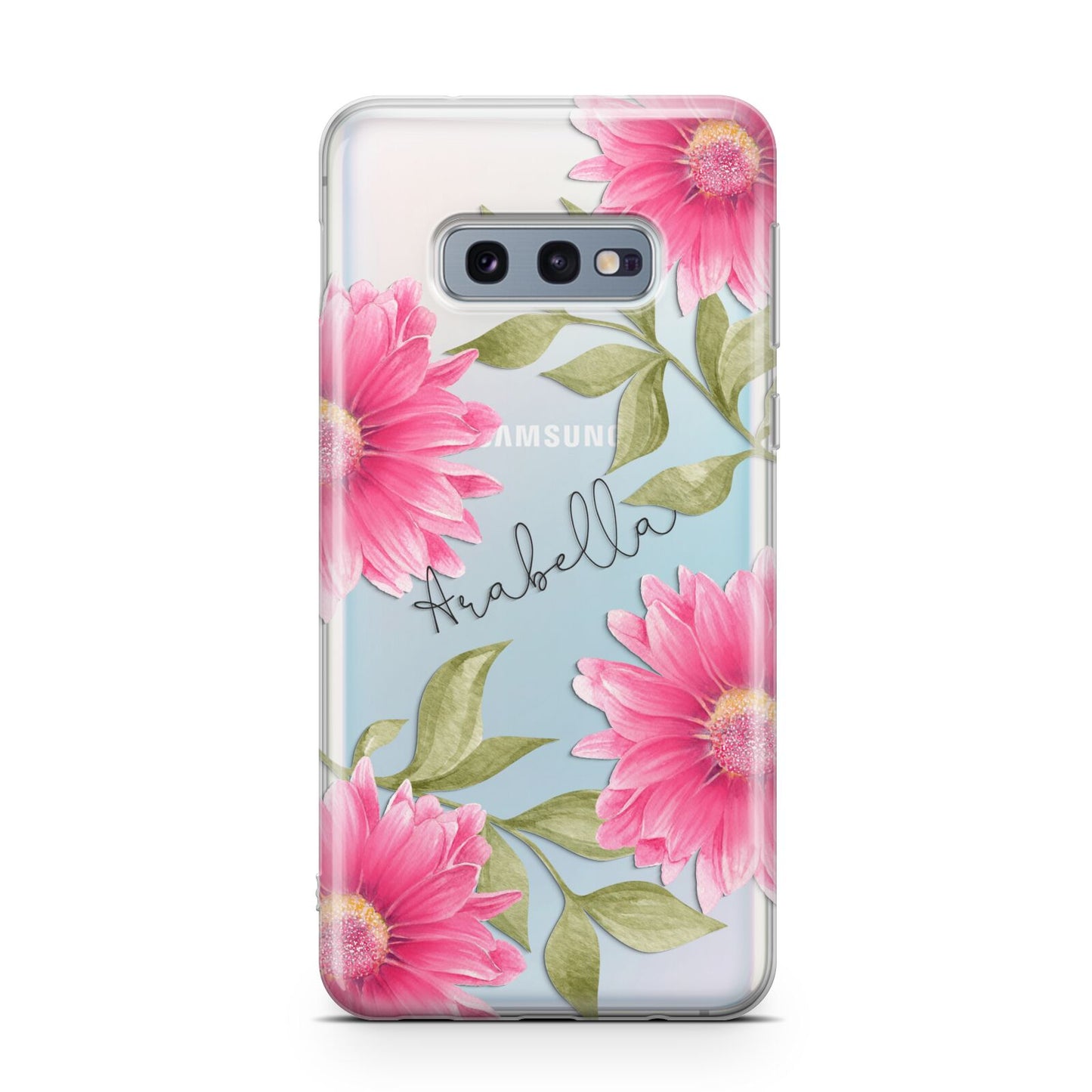 Personalised Gerbera Daisy Samsung Galaxy S10E Case