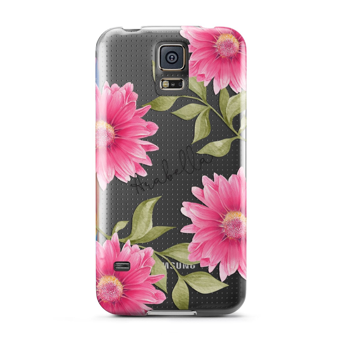 Personalised Gerbera Daisy Samsung Galaxy S5 Case