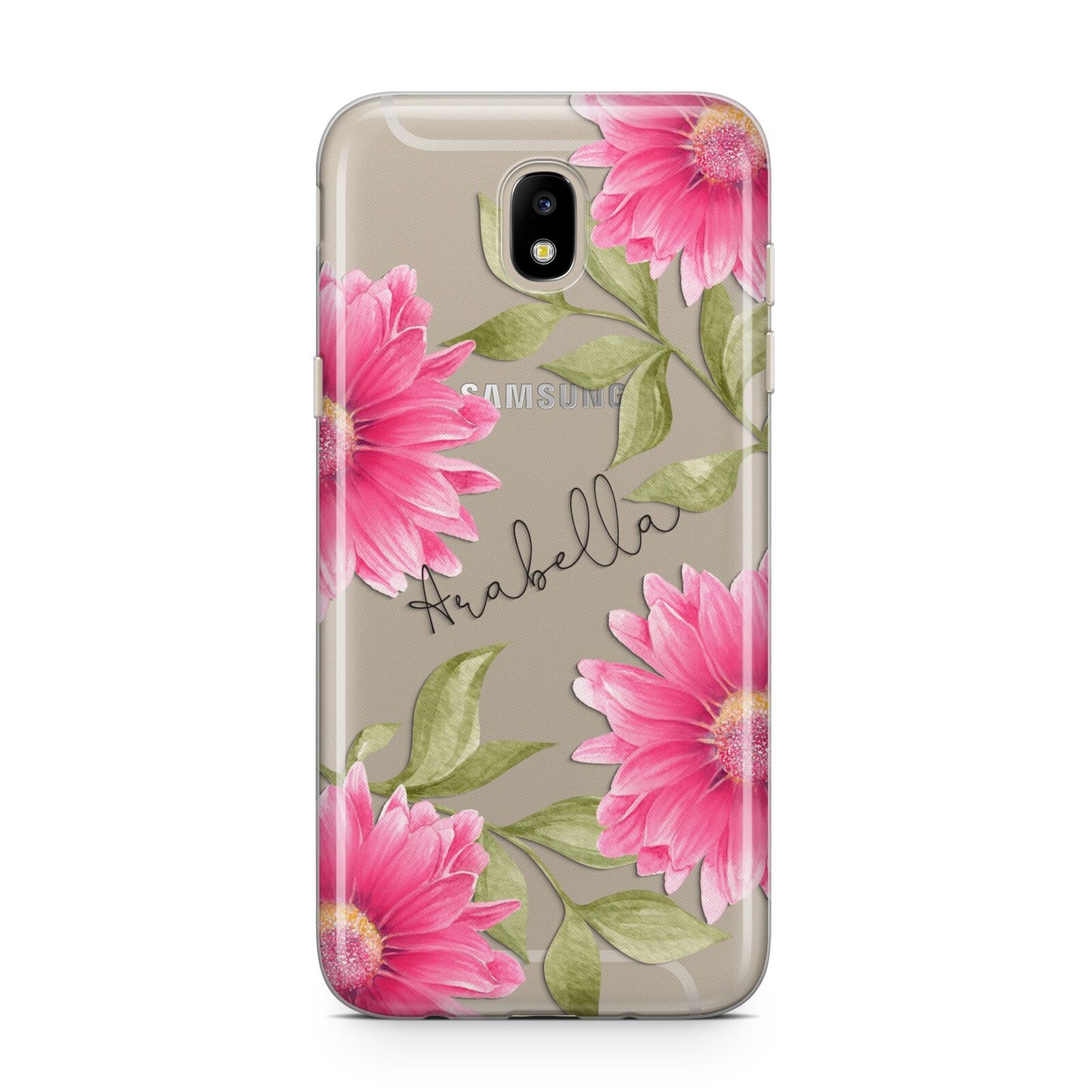 Personalised Gerbera Daisy Samsung J5 2017 Case