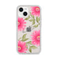 Personalised Gerbera Daisy iPhone 14 Clear Tough Case Starlight