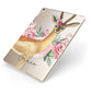 Personalised Gerenuk Apple iPad Case on Gold iPad Side View