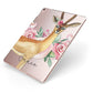 Personalised Gerenuk Apple iPad Case on Rose Gold iPad Side View
