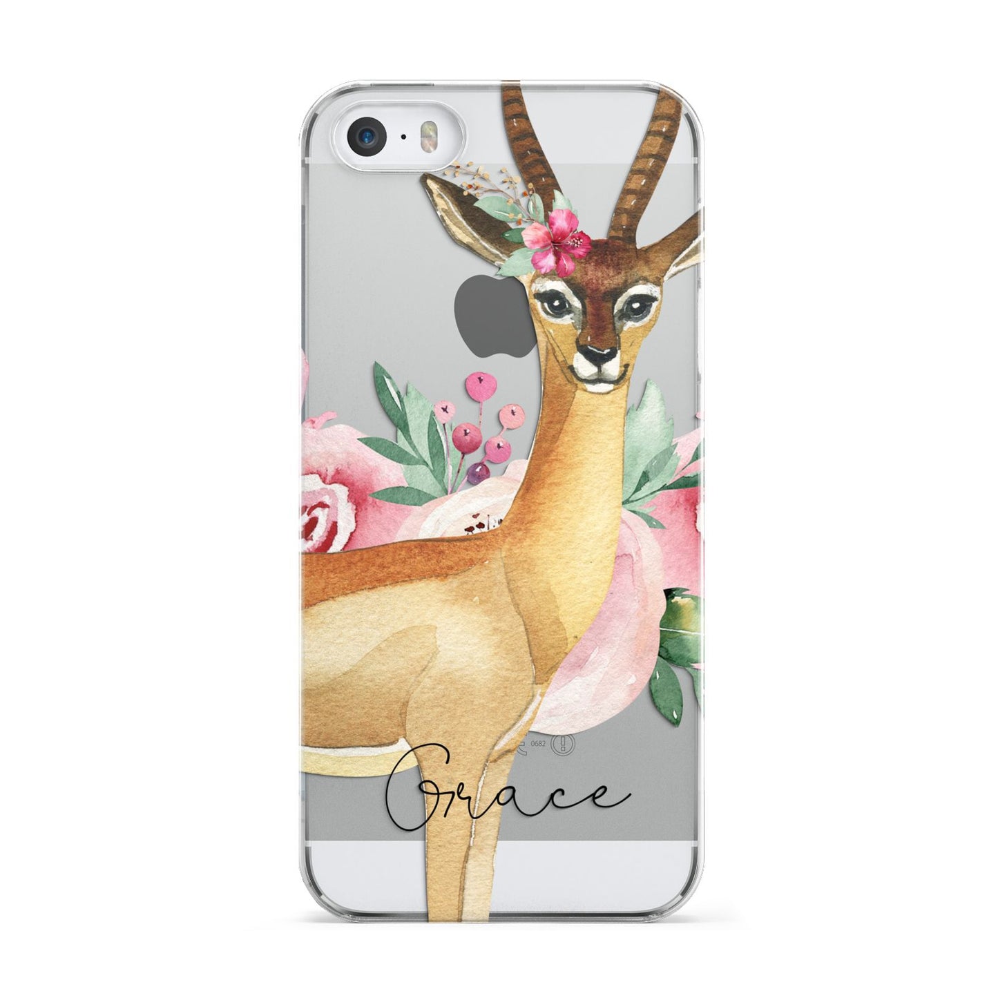 Personalised Gerenuk Apple iPhone 5 Case