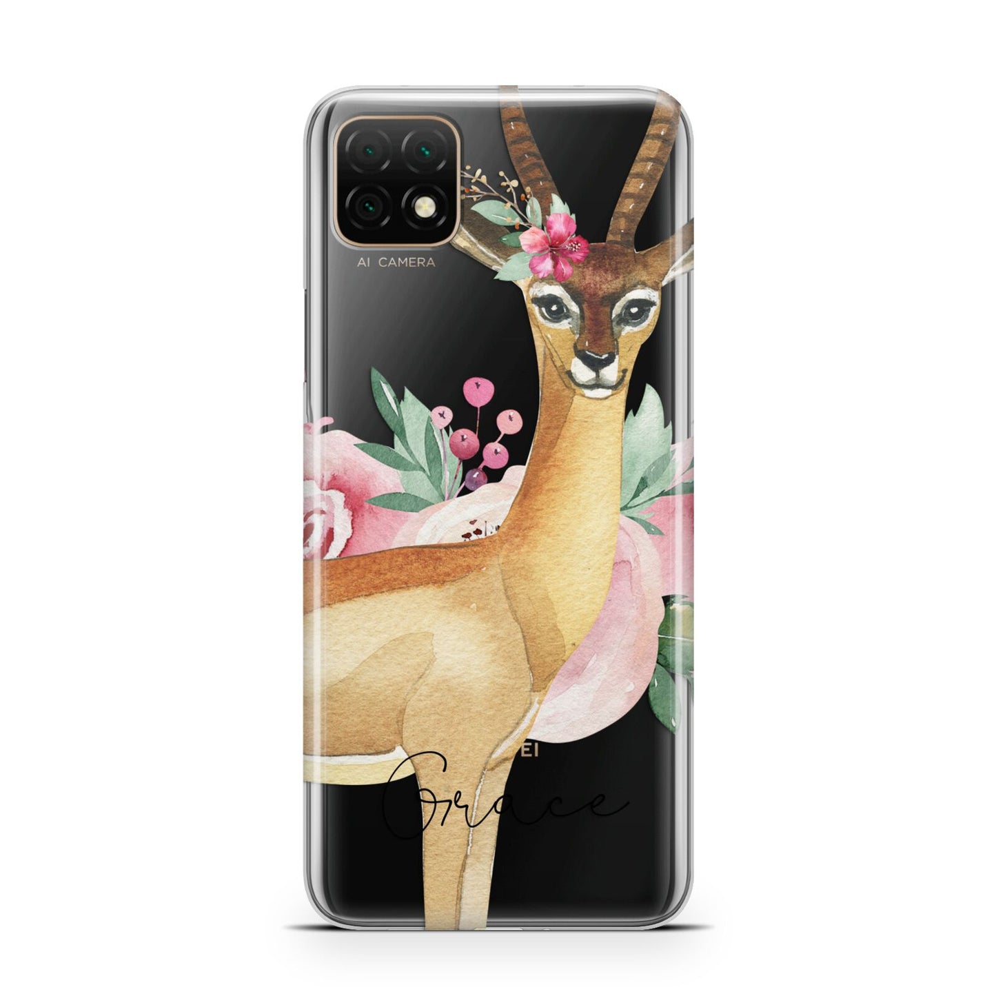 Personalised Gerenuk Huawei Enjoy 20 Phone Case