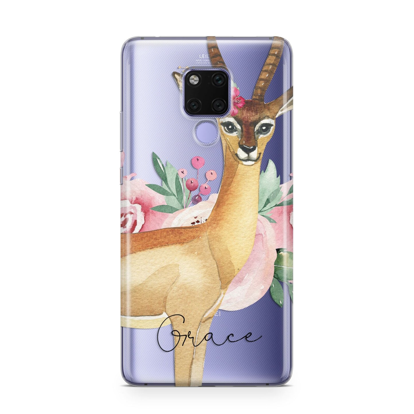 Personalised Gerenuk Huawei Mate 20X Phone Case