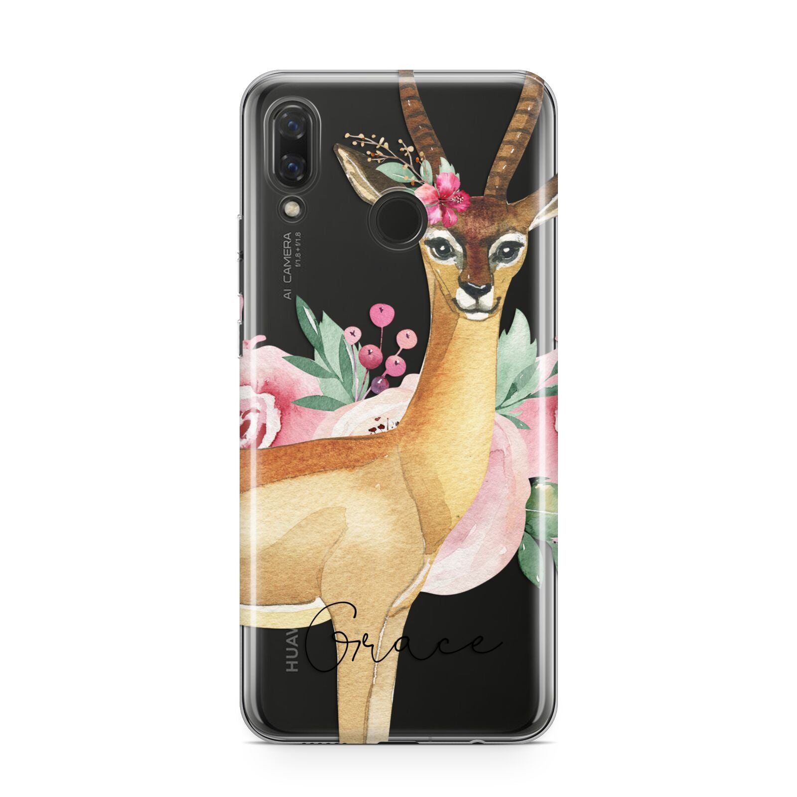 Personalised Gerenuk Huawei Nova 3 Phone Case