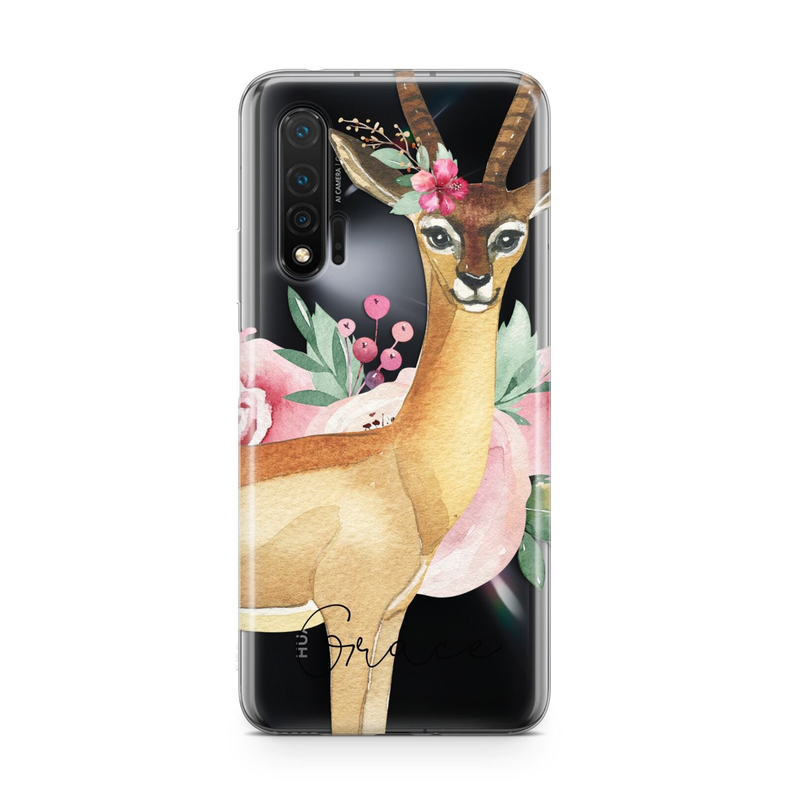 Personalised Gerenuk Huawei Nova 6 Phone Case