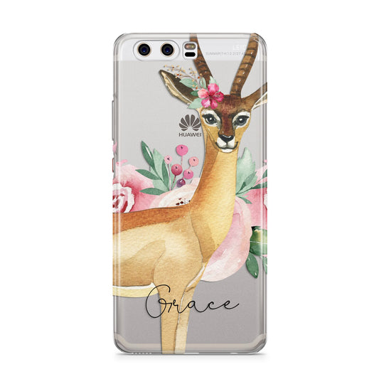 Personalised Gerenuk Huawei P10 Phone Case