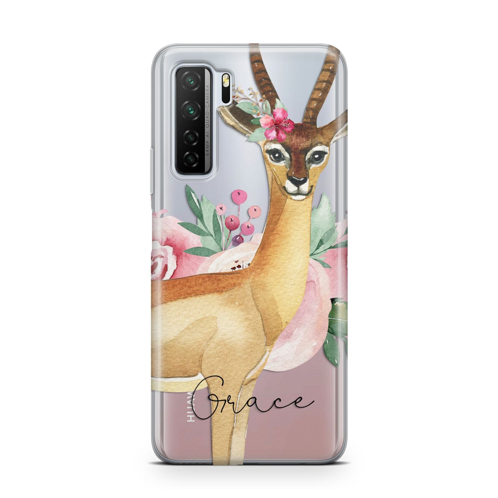 Personalised Gerenuk Huawei P40 Lite 5G Phone Case