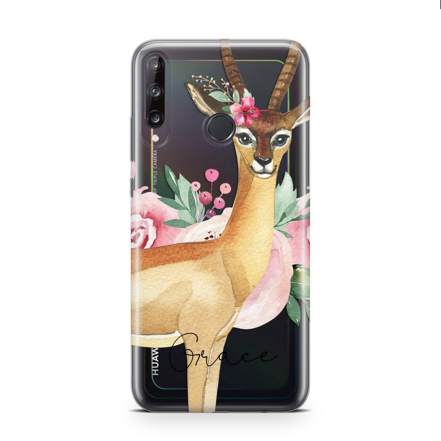 Personalised Gerenuk Huawei P40 Lite E Phone Case