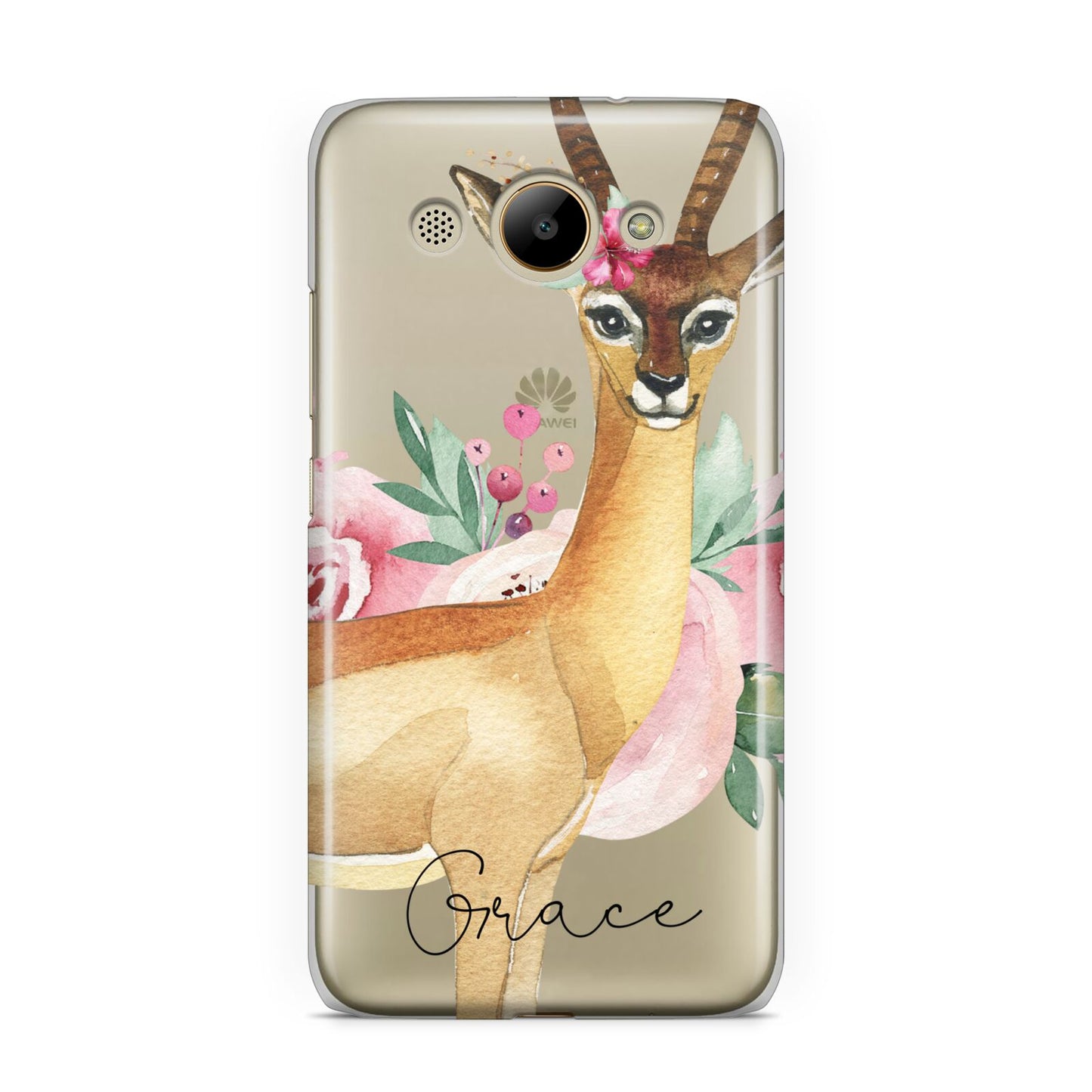 Personalised Gerenuk Huawei Y3 2017