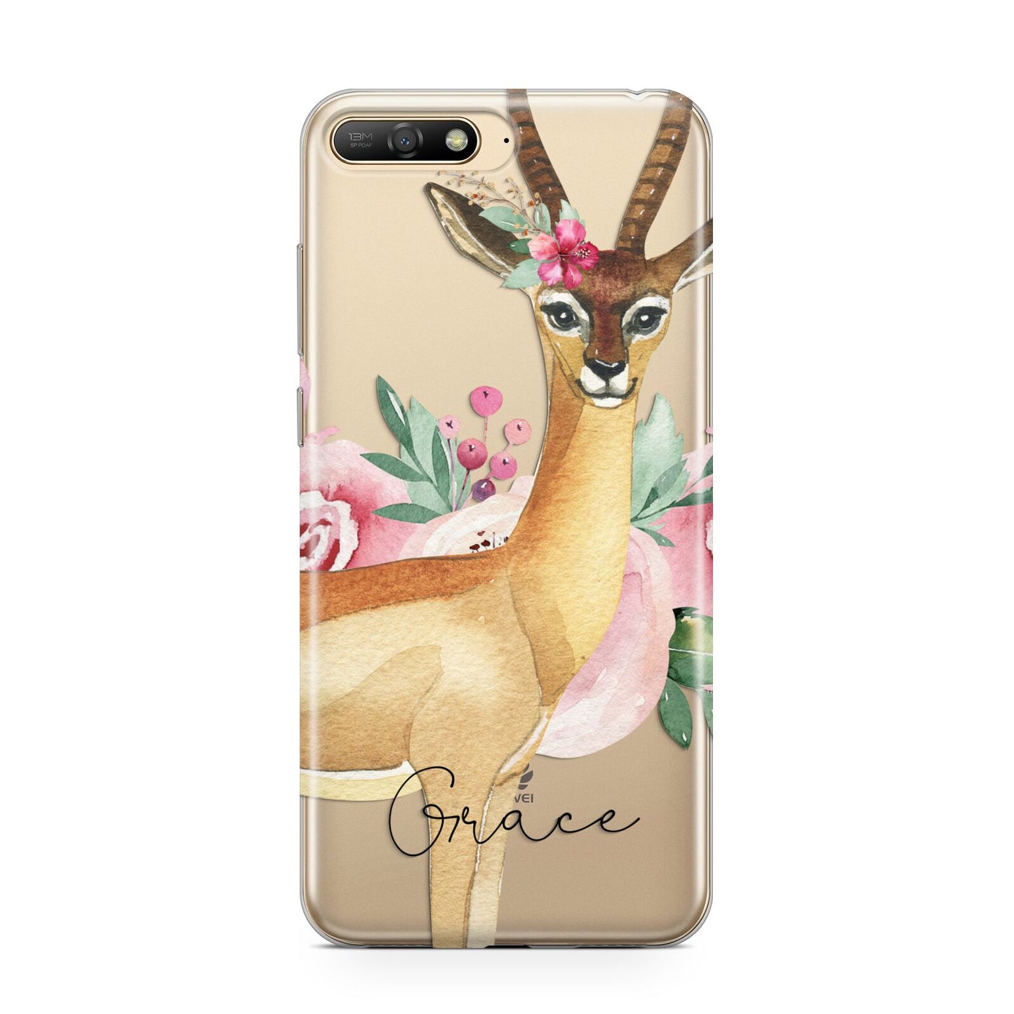 Personalised Gerenuk Huawei Y6 2018