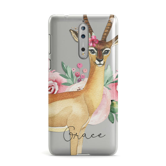 Personalised Gerenuk Nokia Case