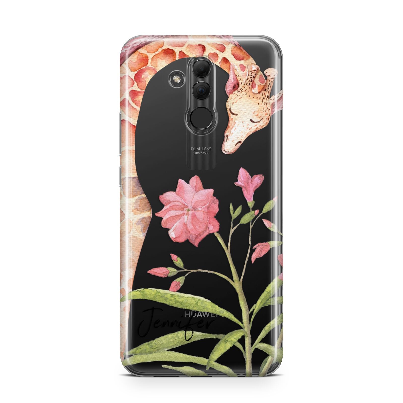 Personalised Giraffe Huawei Mate 20 Lite