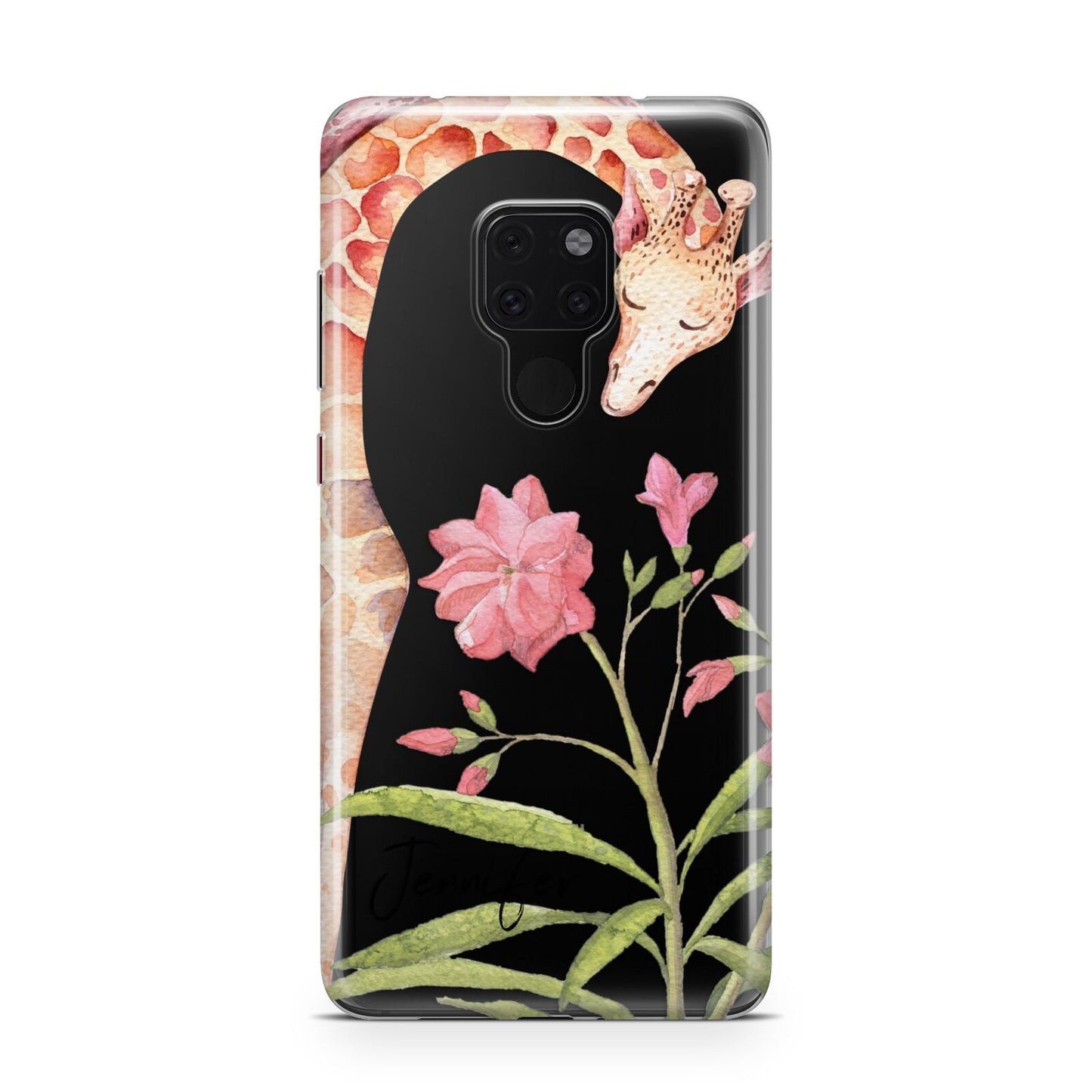 Personalised Giraffe Huawei Mate 20 Phone Case