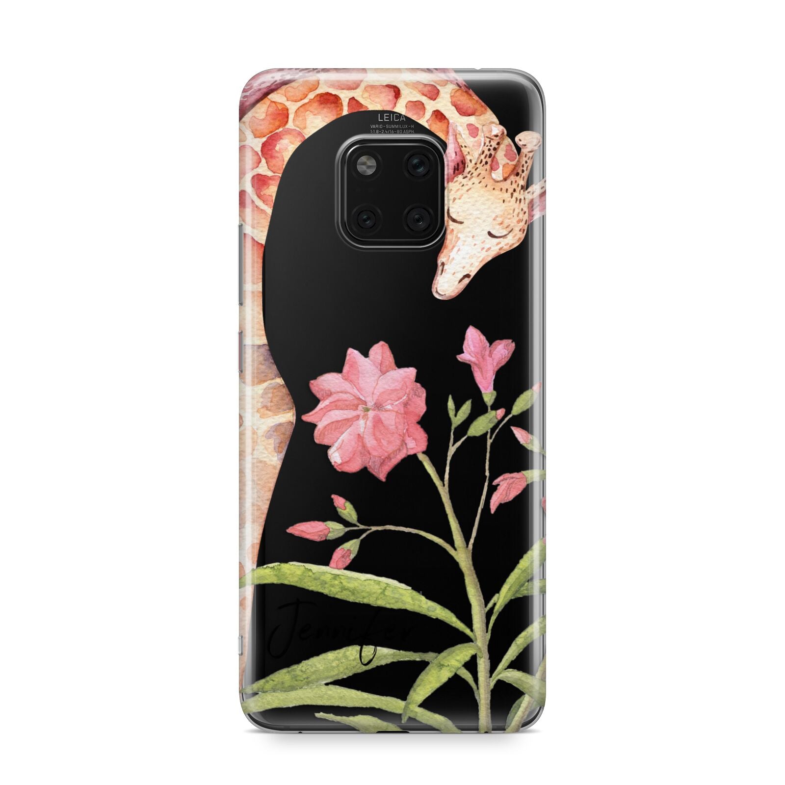 Personalised Giraffe Huawei Mate 20 Pro Phone Case