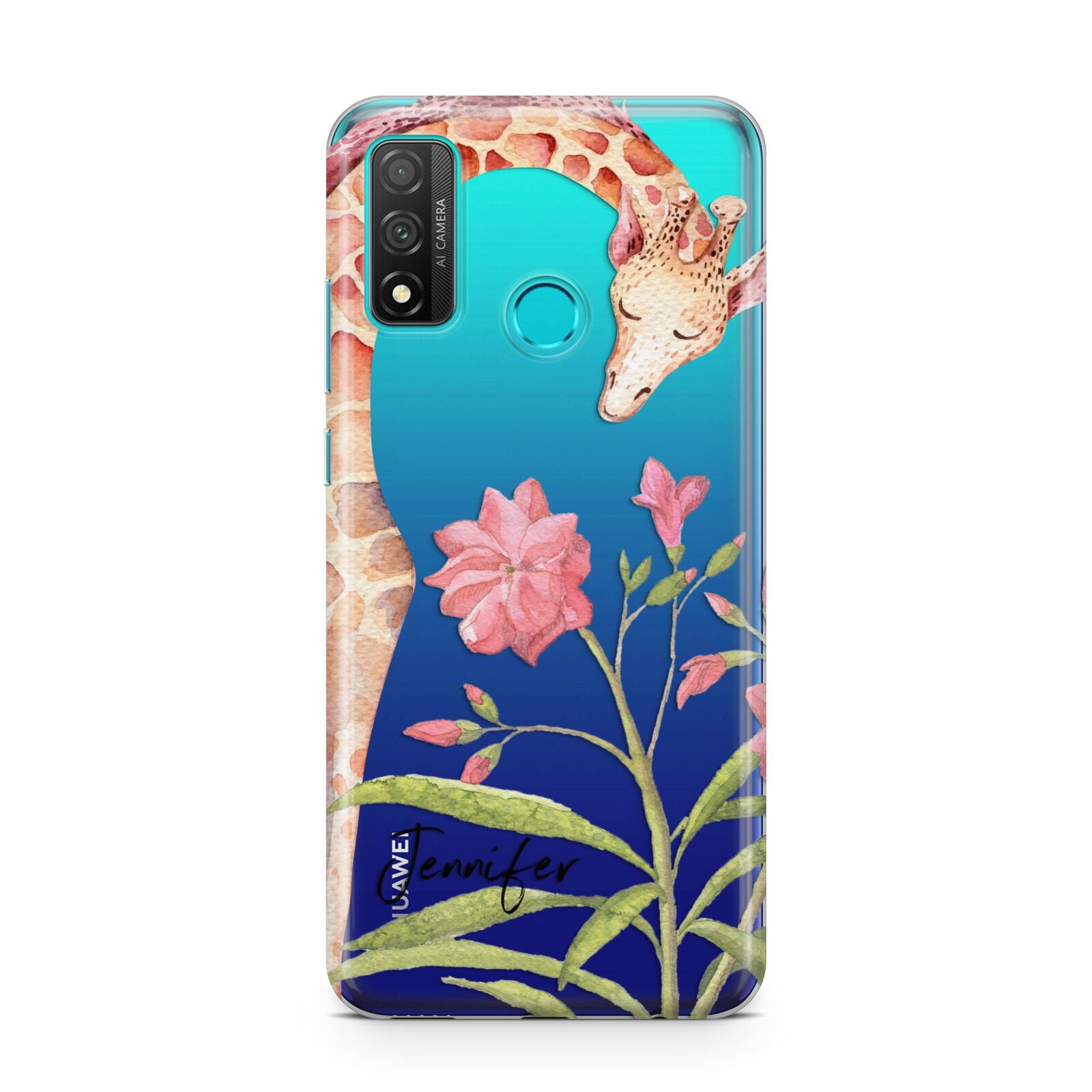 Personalised Giraffe Huawei P Smart 2020