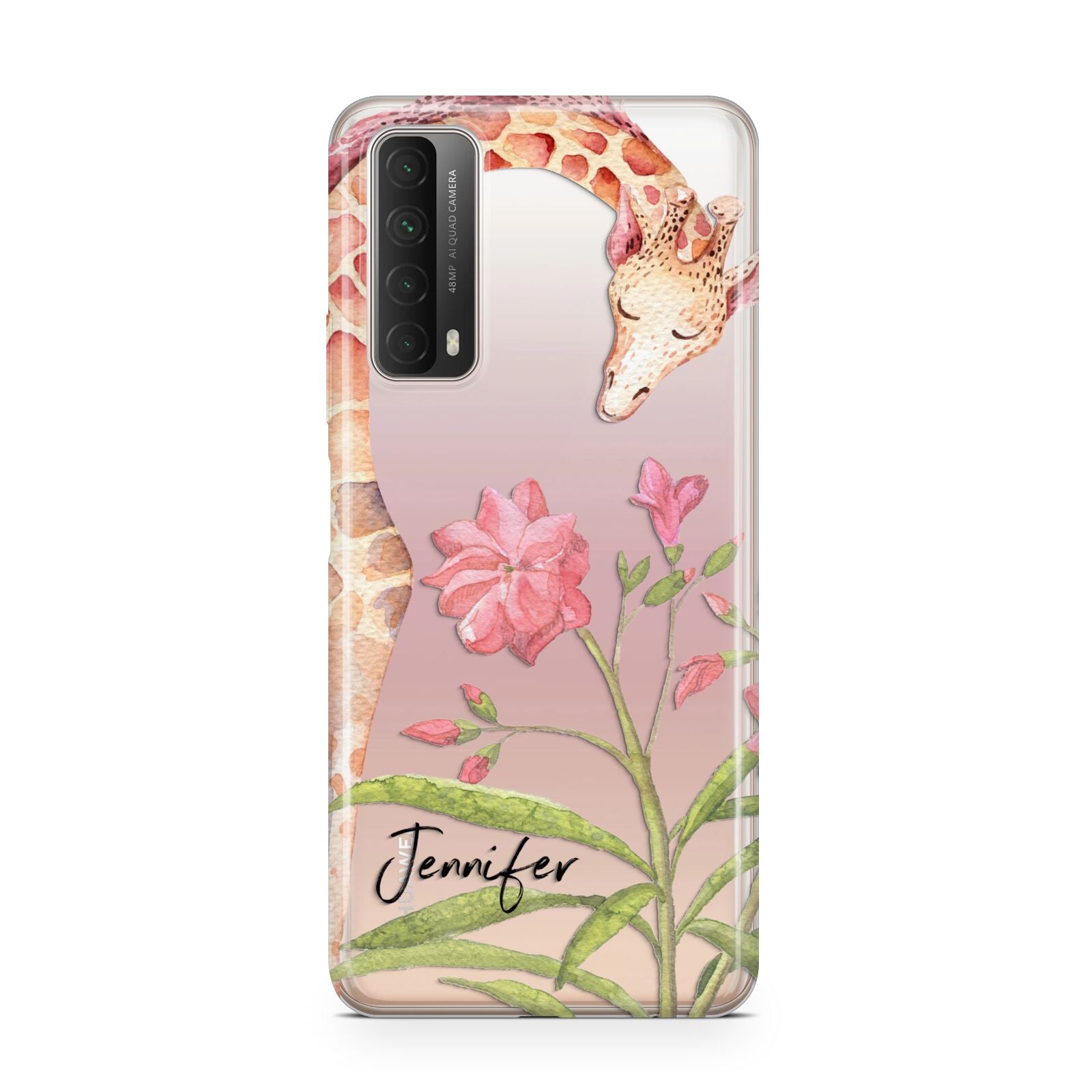 Personalised Giraffe Huawei P Smart 2021